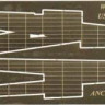 White Ensign Models PE 2005 USS ARIZONA ANCHOR DECK PLATES (for use with wood decks) 1/200