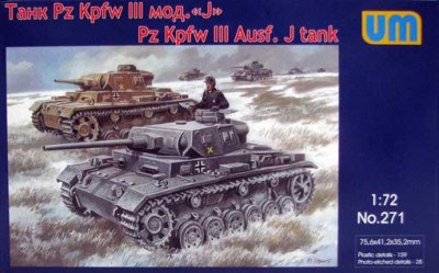 UniModel UMM-72271 Tank PanzerIII Ausf J 1/72