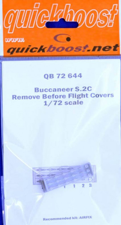 Quickboost QB72 644 Buccaneer S.2C R.B.F. covers (AIRFIX) 1/72