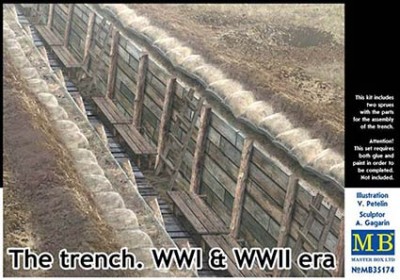 Master Box 35174 The Trench WWI &amp; WWII Era 1/35