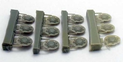 Zebrano ZA35250 Диски опорных катков танков КВ 12 шт. 1/35