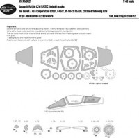 New Ware NWA-M0521 1/48 Mask Dassault Rafale C/M BASIC (REV/ACE C.)