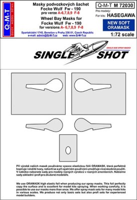 Q-M-T M72030 1/72 Mask Fw-190 A-6,7,8 F-8 (HAS)
