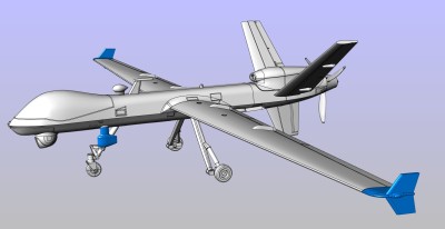 Miniwing Plastic MINI375 General Atomics MQ-9 REAPER - Block 5 / RNLAF 1/144