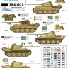 Star Decals 35-C1022 SS-Panthers # 3 - 2 SS-Das Reich, France and Belgium Pz.Kpfw.V Ausf.D Panther and Ausf.A 1/35