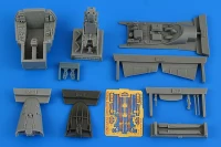 Aires 4917 Eurofighter Typhoon cockpit set (REV) 1/48