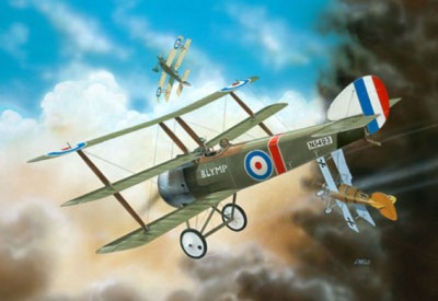 Revell 04187 Английский самолёт &quot;Sopwith Triplane&quot; 1/72