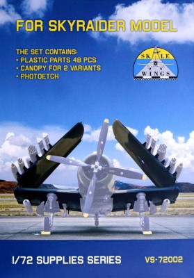 Scale Wings SCW-VS002 1/72 Folding wing set SkyRaider