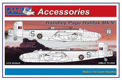 AML AMLA72043 Handley Page Halifax Mk.V Detail set 1/72