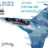Quinta studio QD72007 Yak-130 (for Zvezda kit) 3D декаль интерьера кабины 1/72
