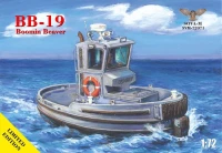 Sova Model 72071 BB-19 Boomin Beaver Security Tug Boat 1/72