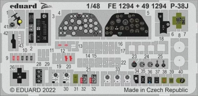 Eduard FE1294 P-38J (TAM) 1/48