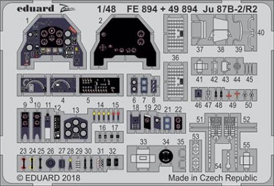 Eduard FE894 Ju 87B-2/R2 1/48