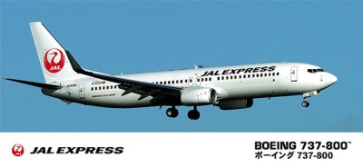 Hasegawa 10739 Пассажирский Jal Express B737 800 1/200