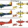 FLY 72066 F7F-2D Tigercat American drone control plane 1/72