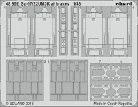Eduard 48952 Su-17/22UM3K airbrakes 1/48