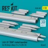 Reskit 32599 LAU-33 ZUNI rocket launcher US Army&Navy (2x) 1/32