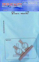 Aires 4764 Bf 109F/G wheel bay (EDU) 1/48