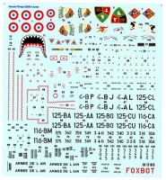 Foxbot Decals FBOT72073 Dassault-Mirage 2000N 1/72