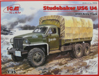 ICM 35514 Studebaker US6 с тентом и лебедкой 1/35
