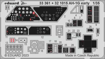 Eduard 33361 AH-1G early (ICM) 1/35