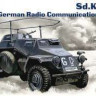 ICM 72421 Sd.Kfz.223, германский бронеавтомобиль радиосвязи 1/72