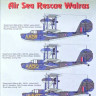 HM Decals HMD-72088 1/72 Decals Superm. Walrus Mk.I Air Sea Rescue
