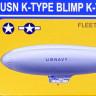 Mark 1 Models MKM-72010 USN K-Type Blimp K-74/112/134 Fleet Defender 1/720