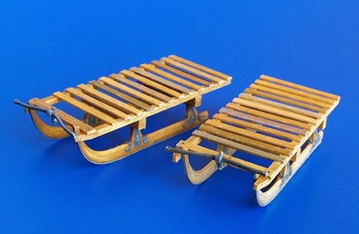 Plus model 213 German sleigh 1:35