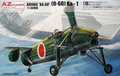 AZ Model 48009 Kayaba 'KA-GO' Model 1 Autogiro 1/48