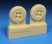 Barracuda Studios BCR72352 Hawker Hawker Sea Fury FB.11 FB.11 Mainwheels - Block Tread 1/72