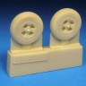 Barracuda Studios BCR72352 Hawker Hawker Sea Fury FB.11 FB.11 Mainwheels - Block Tread 1/72