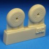 Barracuda Studios BCR72352 Hawker Hawker Sea Fury FB.11 FB.11 Mainwheels - Block Tread 1/72