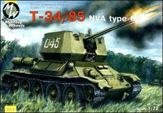 Military Wheels MW7210 T-34/85 of the NVA type 63