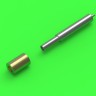 Master (Pl) G72033 British QF 95mm howitzer gun barrel + Besa MG 1/72