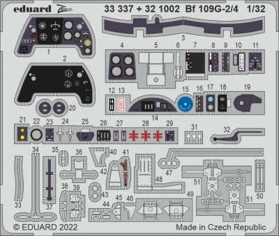 Eduard 33337 Bf 109G-2/4 (REV) 1/32
