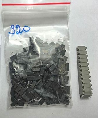 Master Club MTL-35320 Worn rubber pads T41 type for M3 Lee/Grant/RAM/M4 1/35