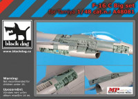 BlackDog A48081 F-16C big set (TAM) 1/48