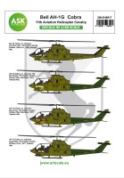 Art Scale 200-D48017 Bell AH-1G Cobra 11th Aviation Helicopter Cavalry 1/48