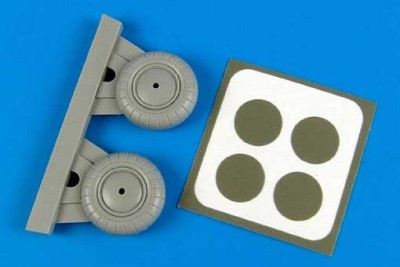 Aires 4561 Fw 189 wheels &amp; paint mask 1/48