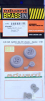 Eduard 648468 BRASSIN 1/48 Spitfire Mk.XIV wheels 4-spoke (AIRF)