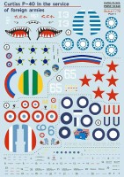 Print Scale 72524 Curtiss P-40 In the service of foreign armies. Part-1 / 72-524 / 1/72