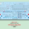 Boa Decals 44146 Decals A220-300 Croatia Airlines (CRM) 1/144