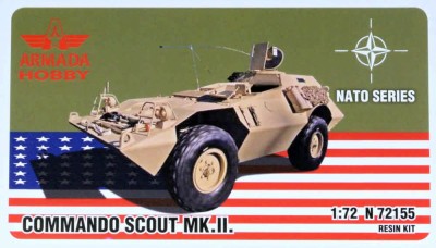 Armada Hobby N72155 Commando Scout Mk.II (resin kit) 1/72