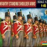 Strelets STR29772 British Light Infantry Standing Shoulder Arms Napoleonic 1/72