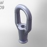 Zedval T43009 Трос Ф0,5 мм с коушами вариант 1 для авто бронетехники СССР и России 1/43