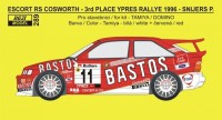 Reji Model JM289 Transkit Escort RS Cosworth Bastos team 1996 1/24