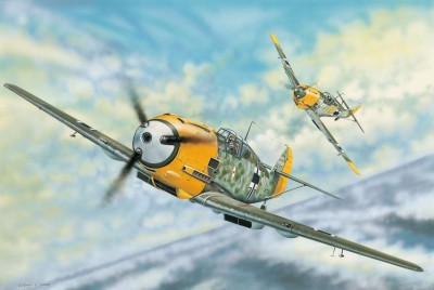 Trumpeter 02288 Самолет Мессершмитт BF 109E-3 1/32