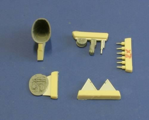 CMK 4207 Ki 45 Kai Tei Toryu Armament set for HAS 1/48