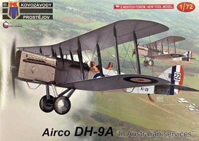 Kovozavody Prostejov 72316 Airco DH-9A 'Australian Services' (3x camo) 1/72